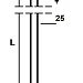 Штифтозабивной инструмент VIT'OK 1664 (под штифт диам. 1,4х1,6 мм.)