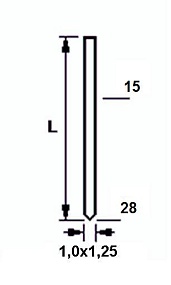 Шпилькозабивной инструмент Omer RI.28 (под шпильку диам. 1х1,25 мм)