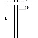 Штифтозабивной инструмент 1650 (под штифт диам. 1,4х1,6 мм.)